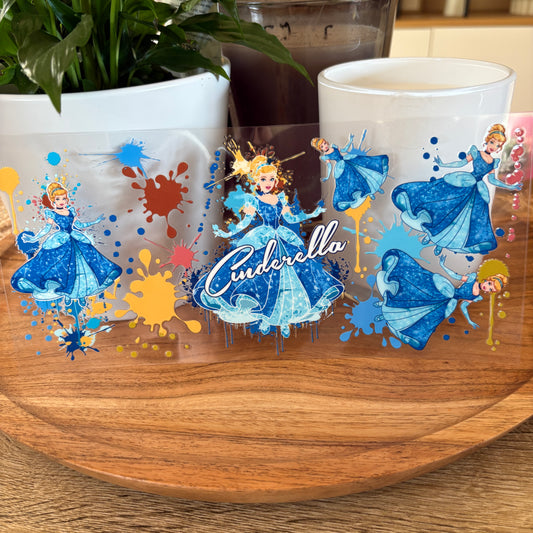 U16oz UV DTF Wrap (Double Sided) | "Cind. Splatter" C48 | READY TO SHIP