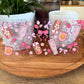 U16oz UV DTF Wrap (Double Sided) | "Cutesy Coffee Bows" C53 | READY TO SHIP