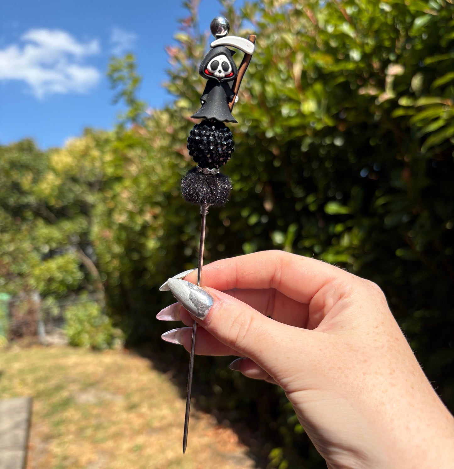 Spooky Glitter Poker 20cm