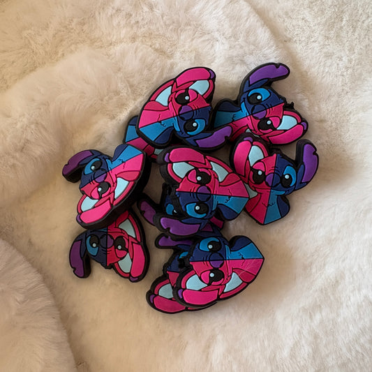 Blue & Pink Alien | Focal Bead | #129