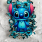 Blue Character A5 Journal UV DTF Transfer (#A63)