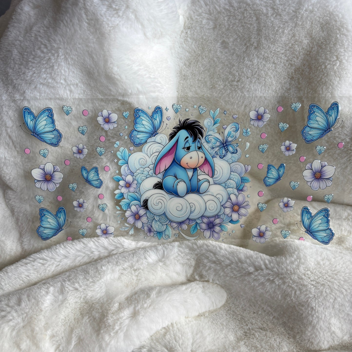 "Donkey Butterfly" UV DTF Wrap (C10)