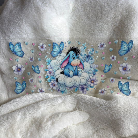 "Donkey Butterfly" UV DTF Wrap (C10)