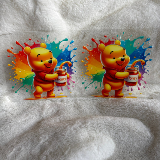 "Winnie Rainbow" UV DTF Wrap (C25)
