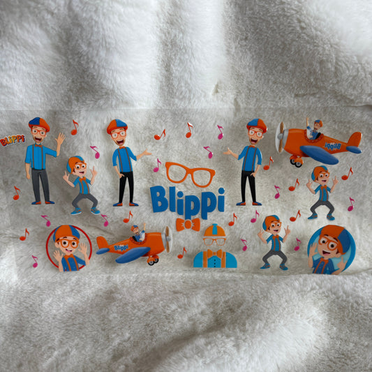 "Blippi" UV DTF Wrap (C155)