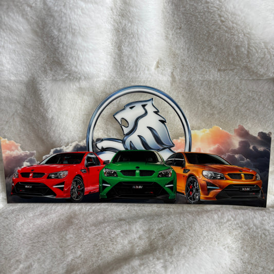 "Holden Cars" UV DTF Wrap (C162)