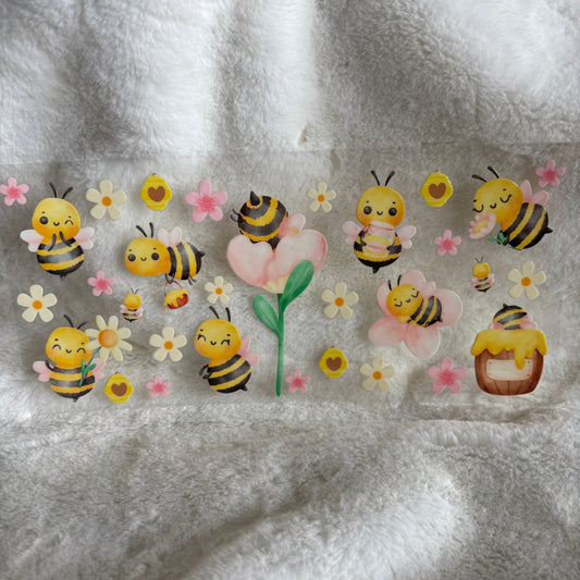"Cute Bees" UV DTF Wrap (C47)