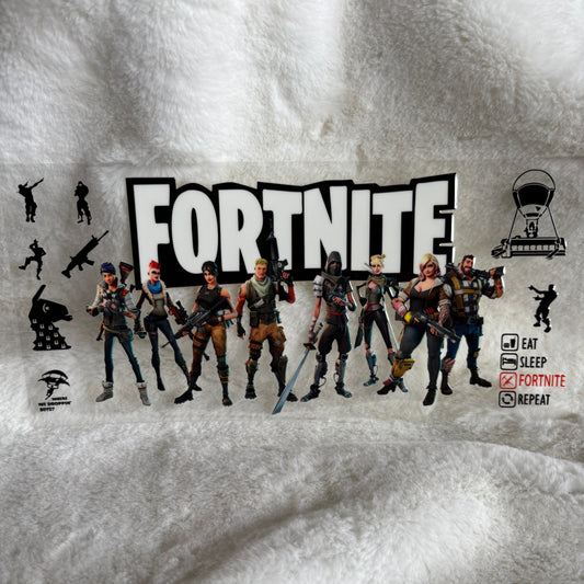 "Fort Kids Game" UV DTF Wrap (C124)