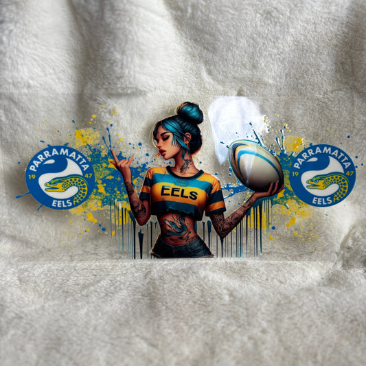 "Eels Girl" UV DTF Wrap (C26A)