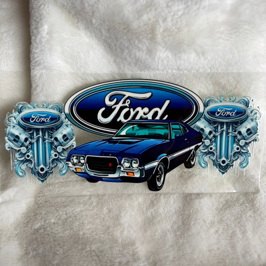 "Mustang" UV DTF Wrap (C74A)