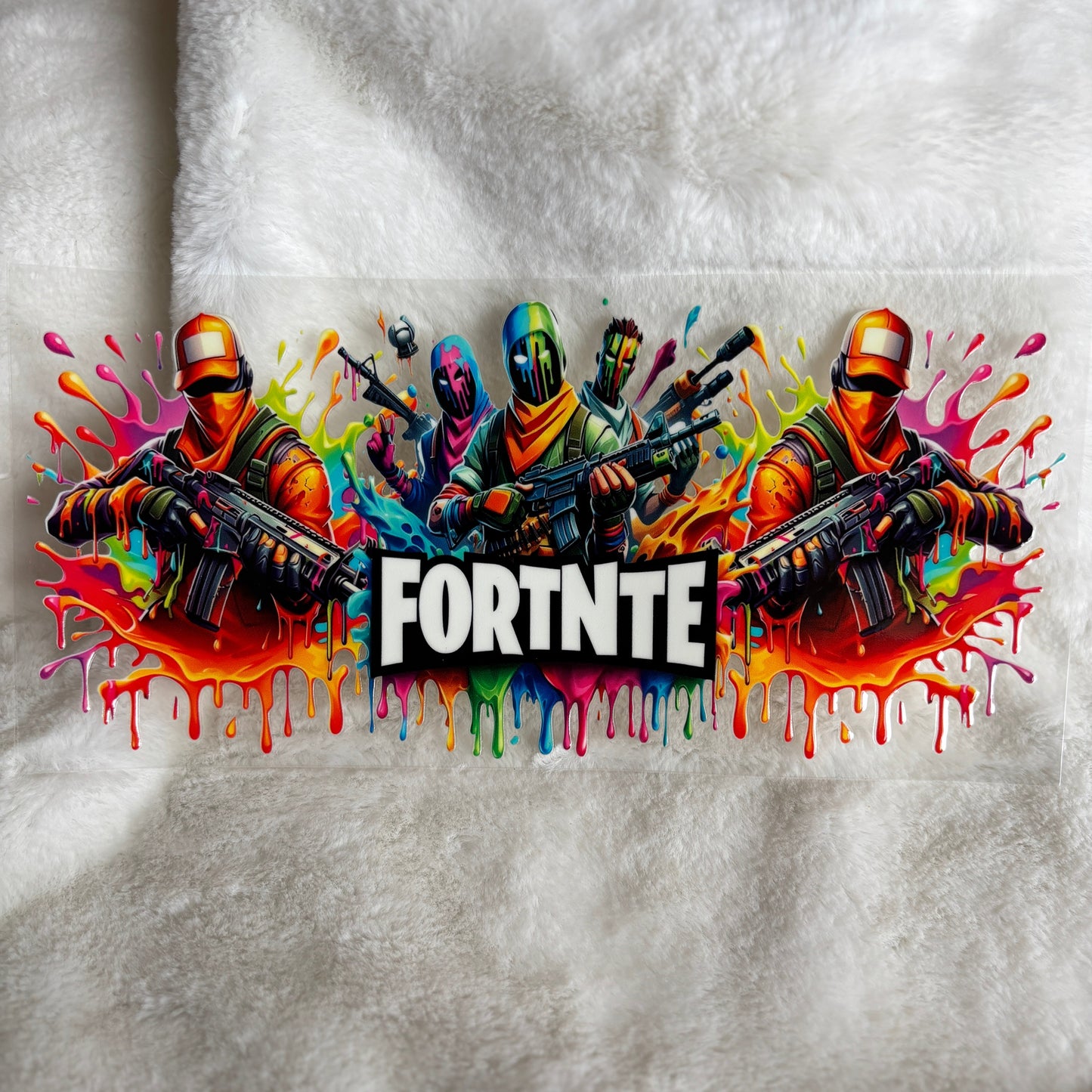 "Fort Kids Game Colourful" UV DTF Wrap (C75A)