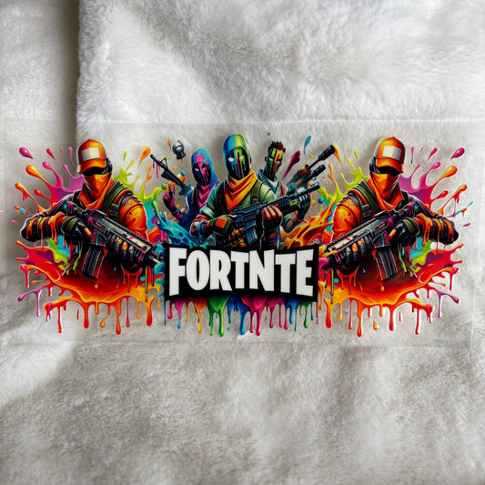 "Fort Kids Game Colourful" UV DTF Wrap (C75A)