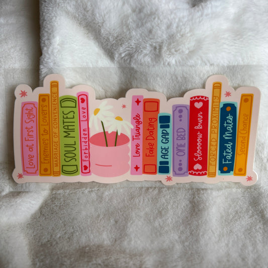 "Bookish" UV DTF Wrap (C77A)