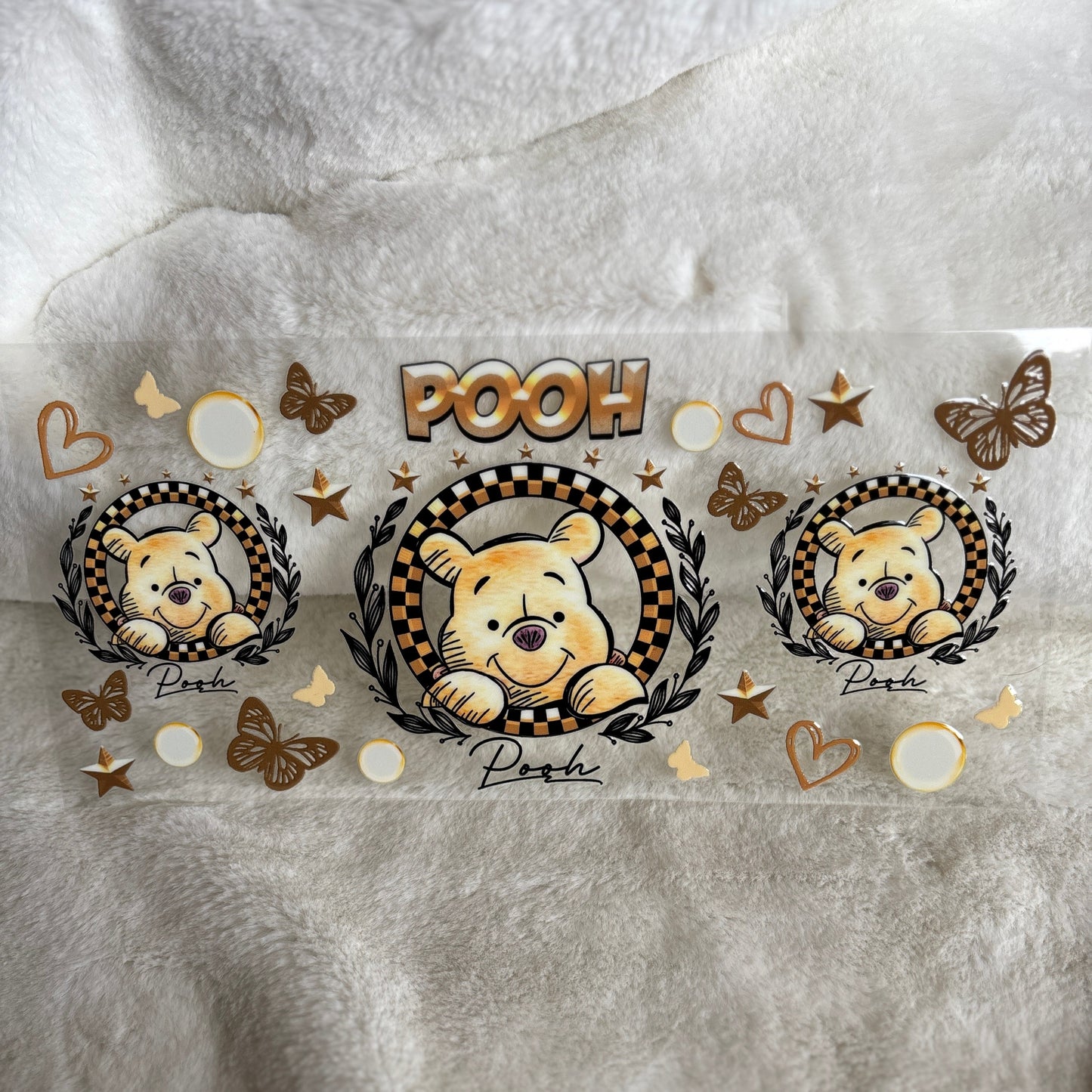 "Vintage Pooh" UV DTF Wrap (C95A)