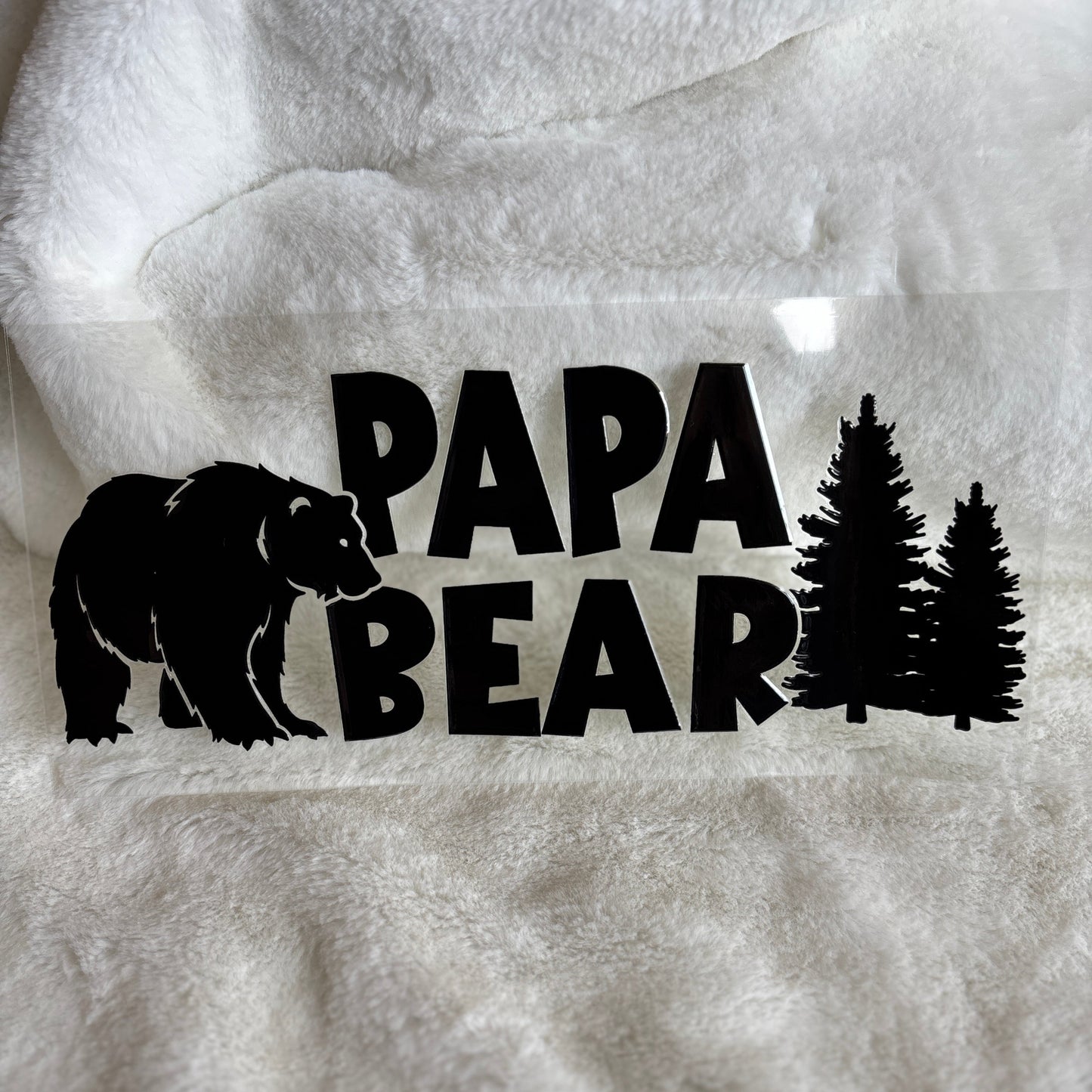 "Papa Bear" UV DTF Wrap (C100A)