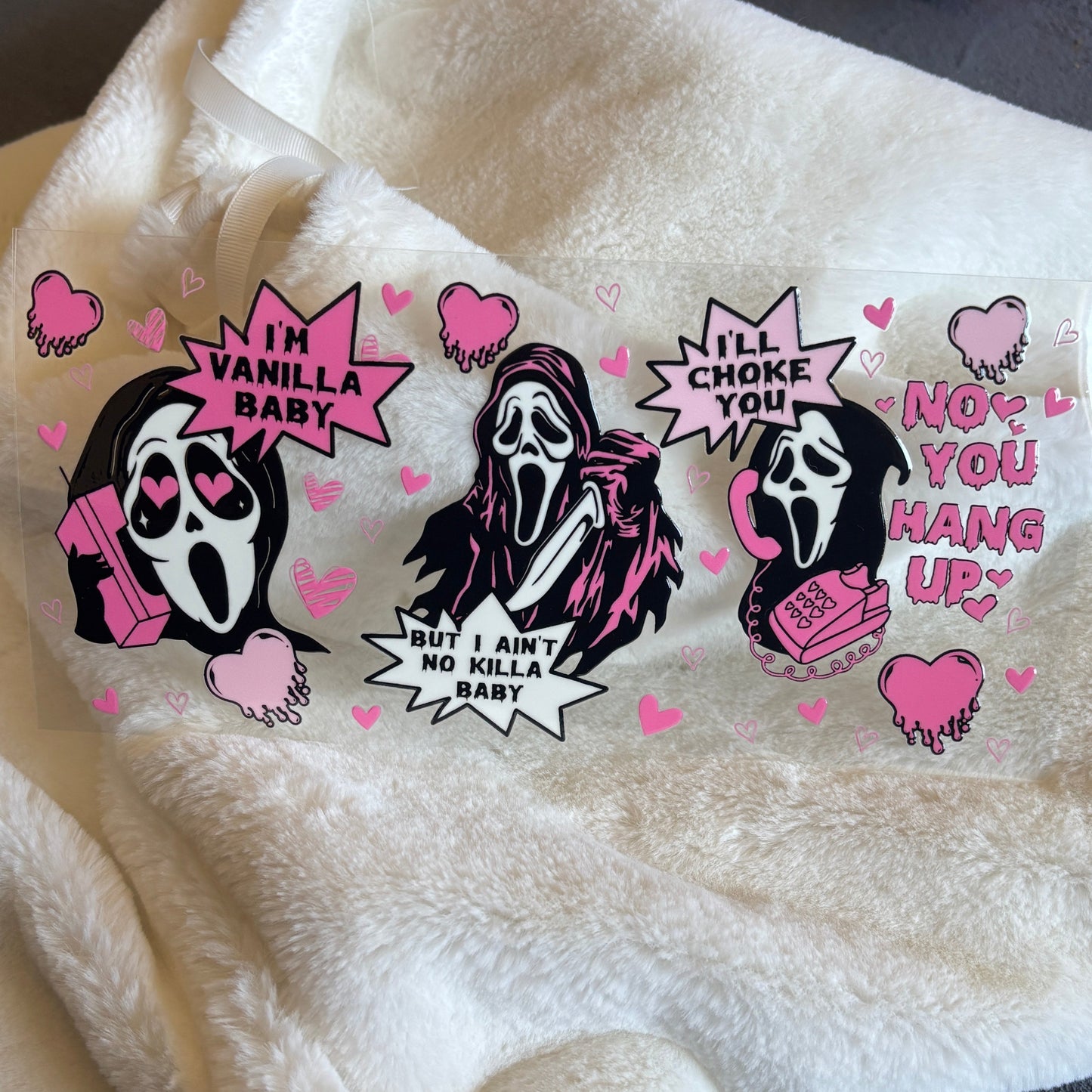 "Ghostface Lyrics" UV DTF Wrap (C2)