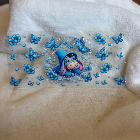 "Donkey Butterflies" UV DTF Wrap (C14)