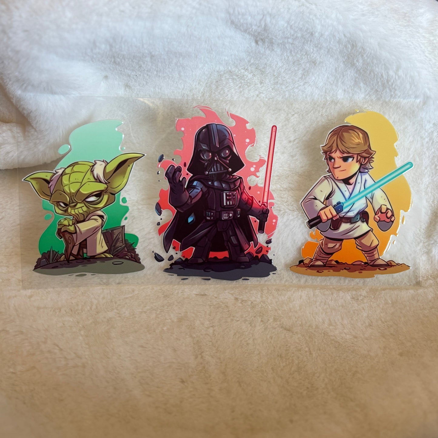 "Star Battle Characters" UV DTF Wrap (C21)