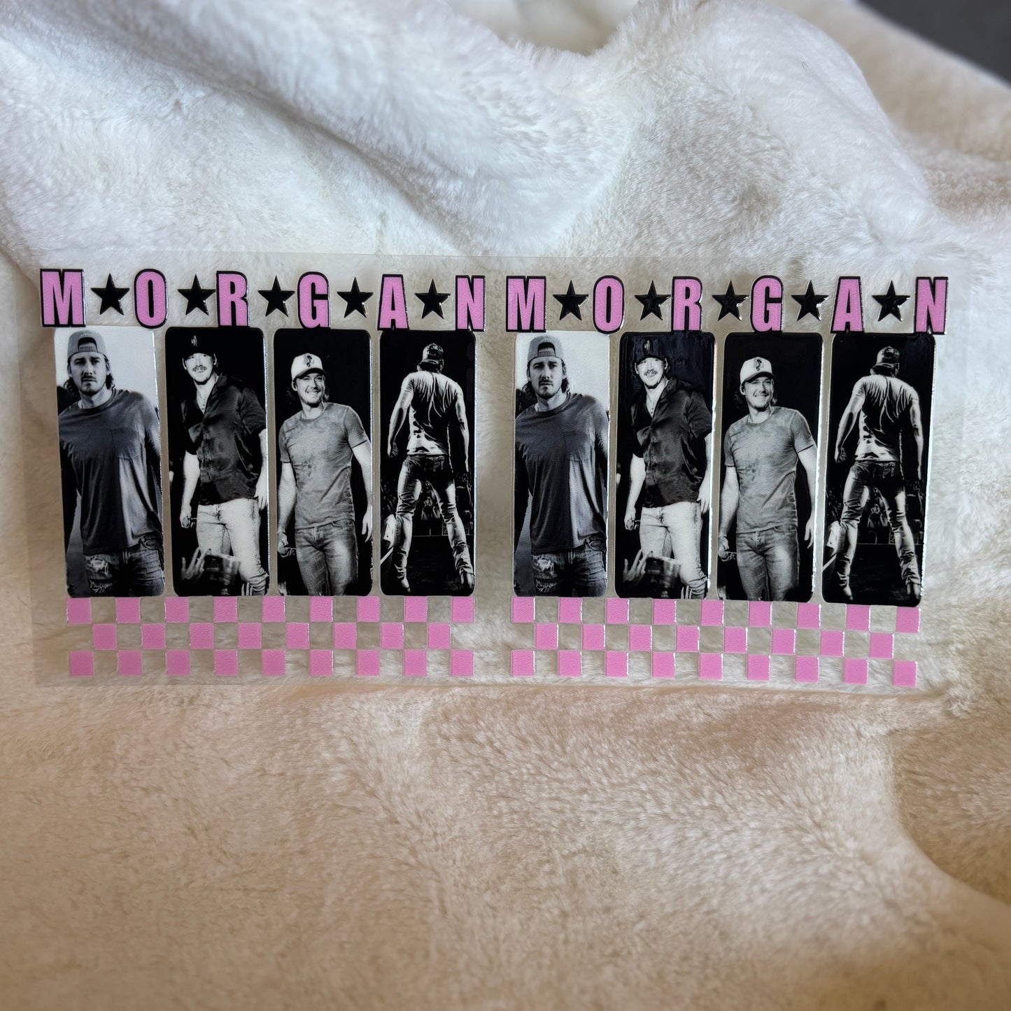 "Wallen Checkered" UV DTF Wrap (C26)