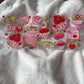 16oz UV DTF Wrap (Double Sided) | Cutesy Coquette Pattern