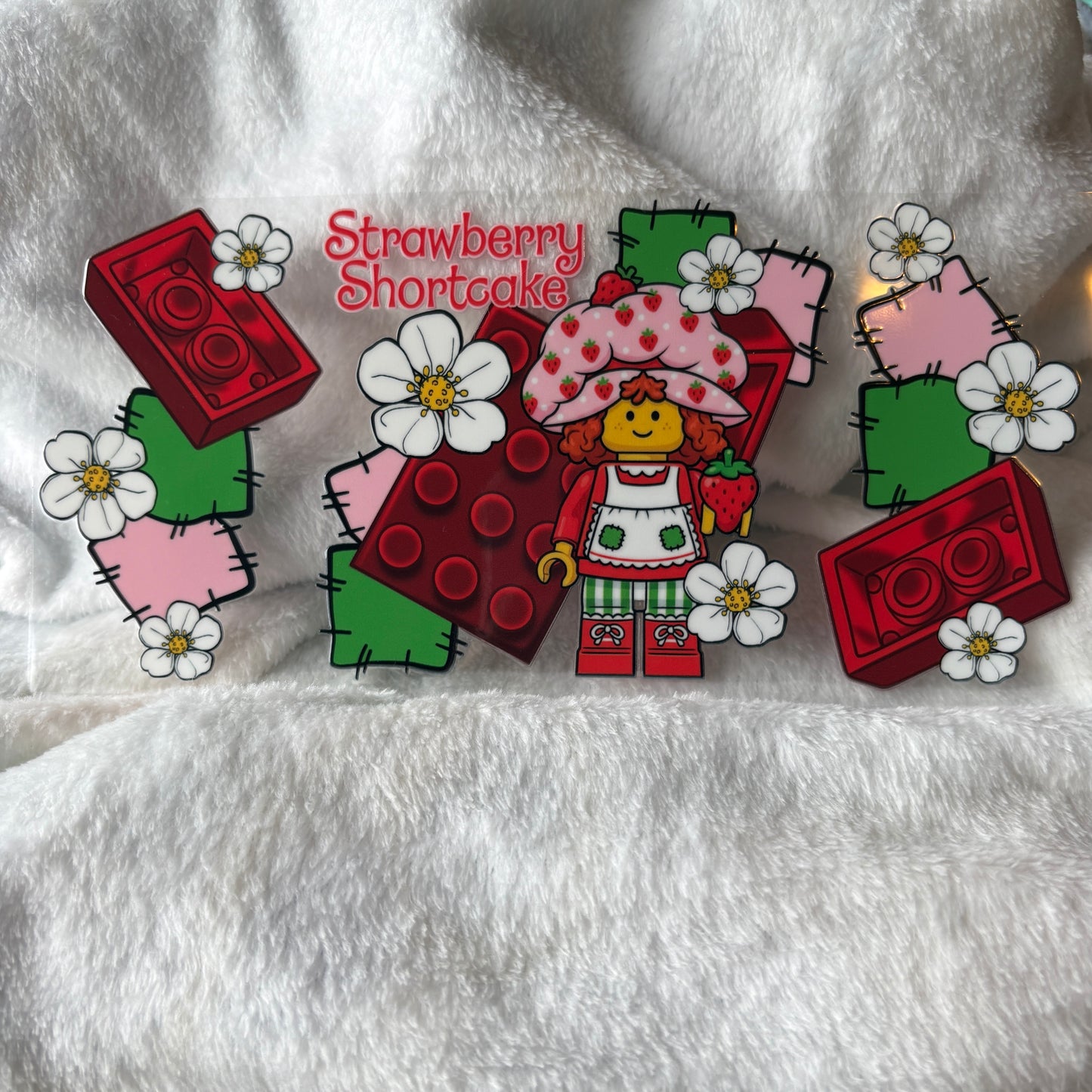 16oz UV DTF Wrap (Double Sided) | Strawb. Blocks