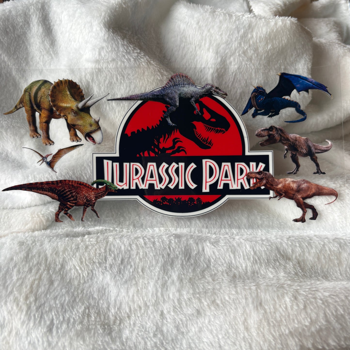 16oz UV DTF Wrap (Double Sided) | Jurassic Movie