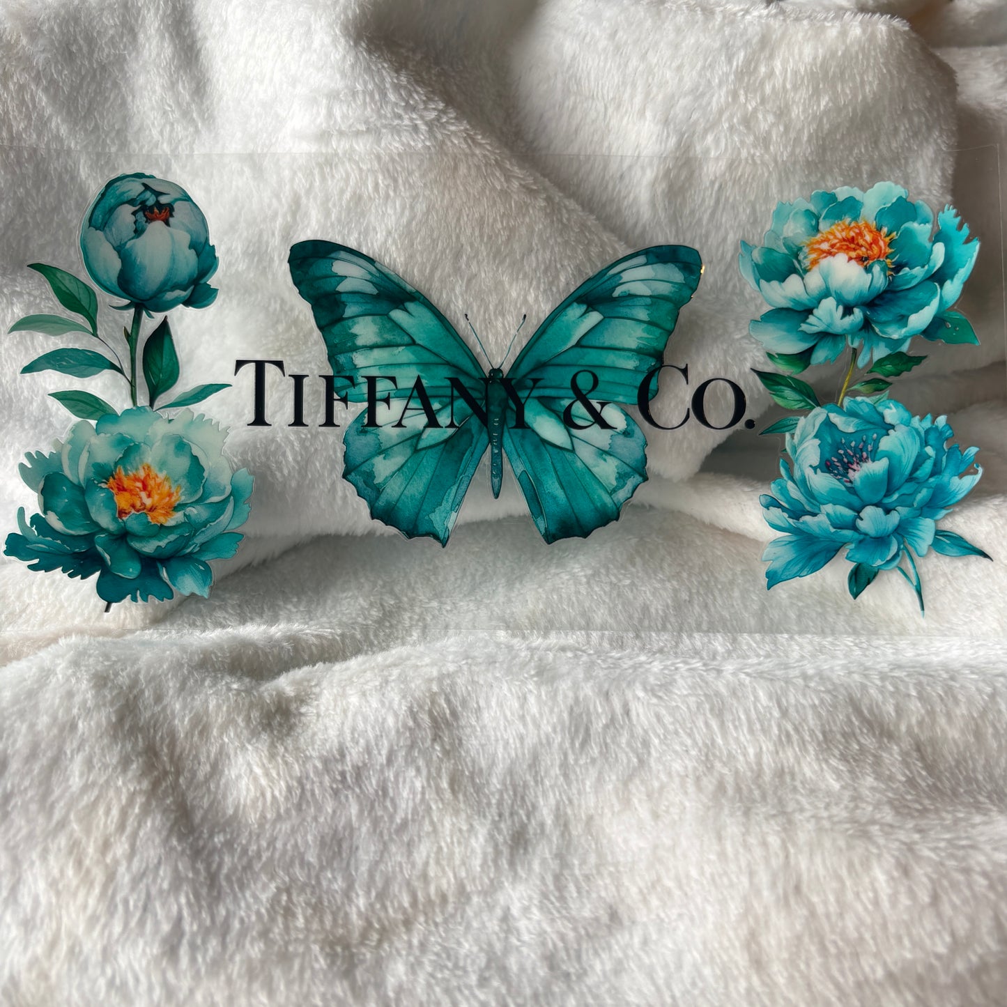 16oz UV DTF Wrap (Double Sided) | Tiff Butterfly