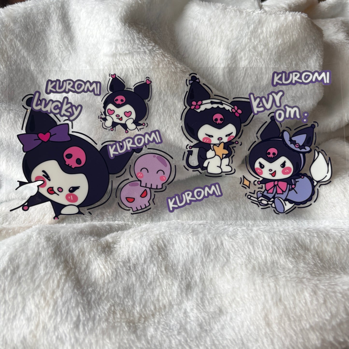 16oz UV DTF Wrap (Double Sided) | Ku/romi Cute