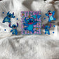 16oz UV DTF Wrap (Double Sided) | Blue Alien Character
