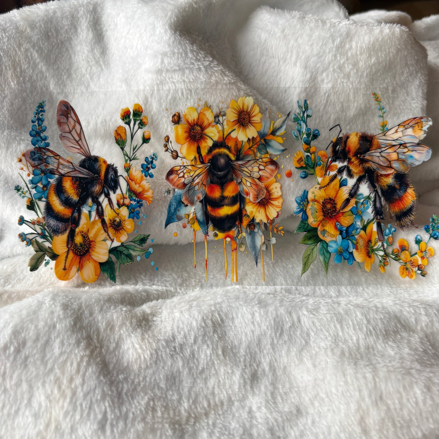 16oz UV DTF Wrap (Double Sided) | Bees