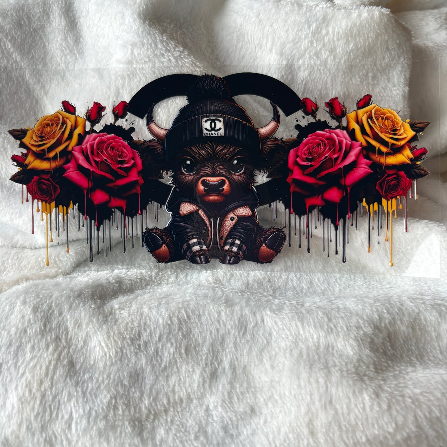 16oz UV DTF Wrap (Double Sided) | Boujee CC Highland