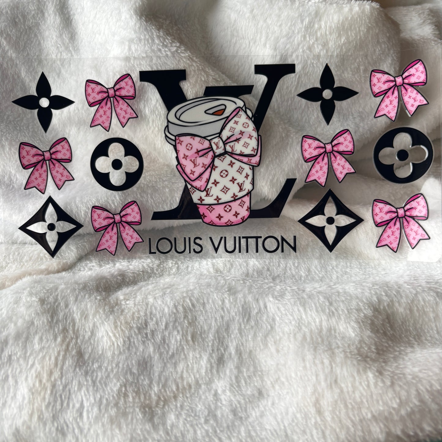 16oz UV DTF Wrap (Double Sided) | Boujee Coffee LV