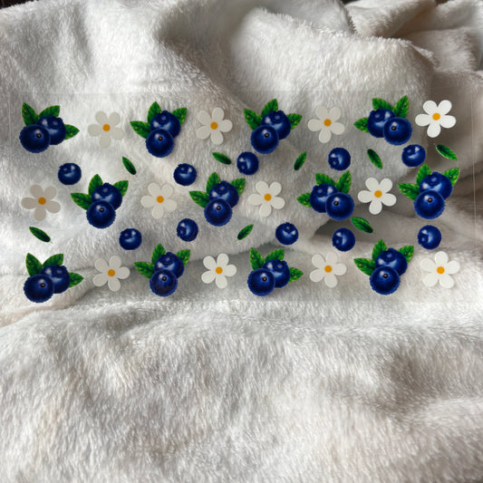 16oz UV DTF Wrap (Double Sided) | Blueberries