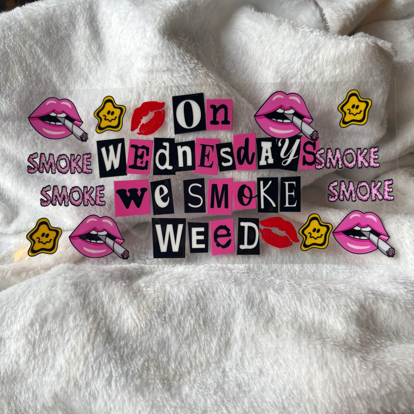 16oz UV DTF Wrap (Double Sided) | On Wednesdays We Spoke