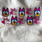 16oz UV DTF Wrap (Double Sided) | Blue Dog Pink Bows