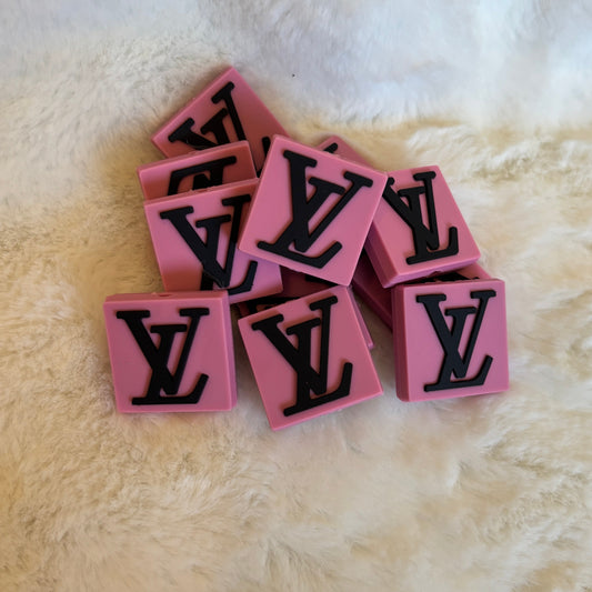 Pink LV | Focal Bead | #57