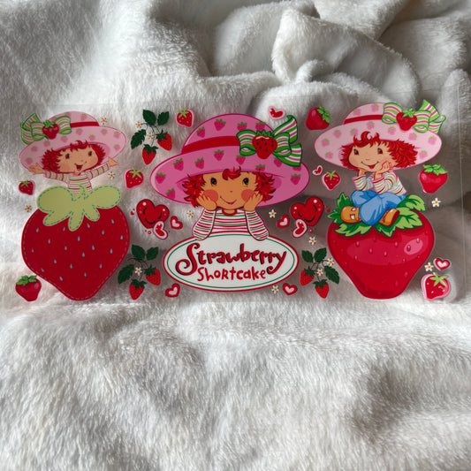 16oz UV DTF Wrap (Double Sided) | Strawb. Cake