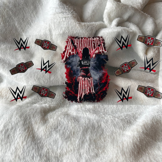 16oz UV DTF Wrap (Double Sided) | WWE Girl