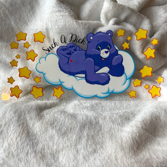 16oz UV DTF Wrap (Double Sided) | Suck A D Swear Bear
