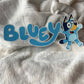 16oz UV DTF Wrap (Double Sided) | Blue Character
