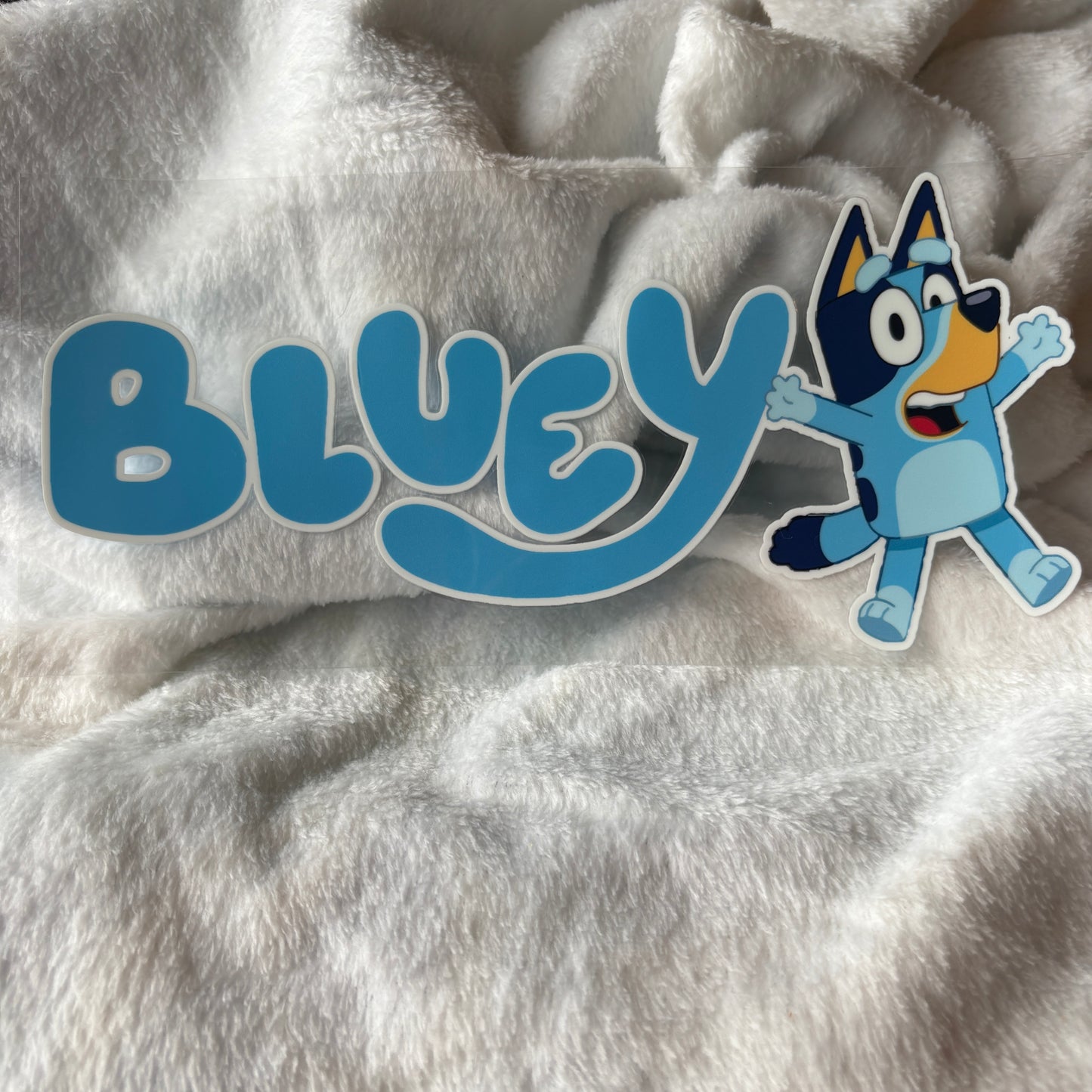 16oz UV DTF Wrap (Double Sided) | Blue Character