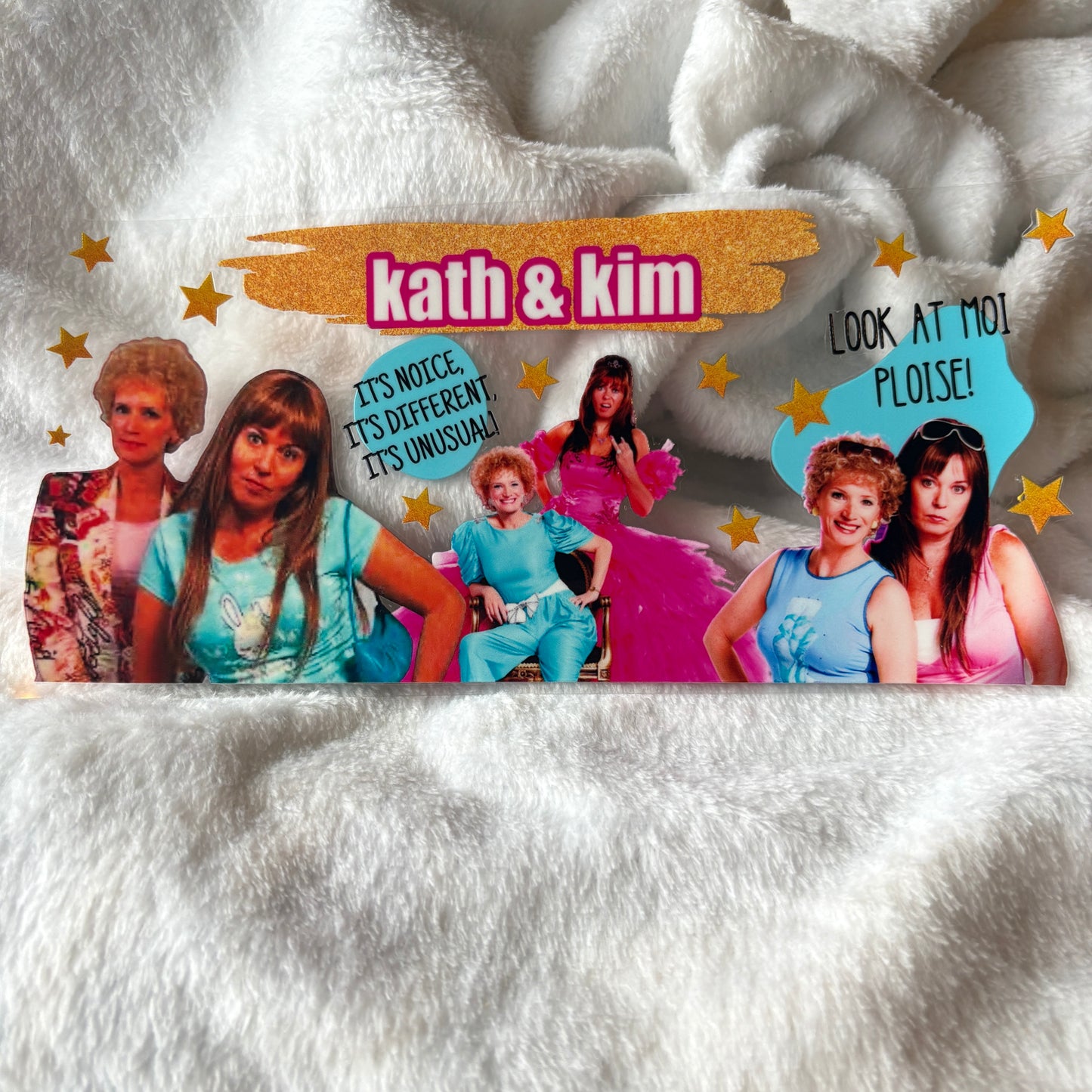 16oz UV DTF Wrap (Double Sided) | Kath & Kim Gold