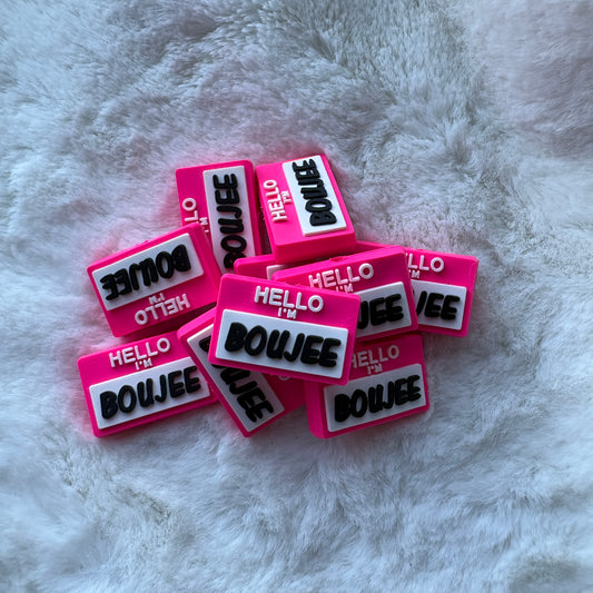 Hello I'm Boujee | Focal Bead