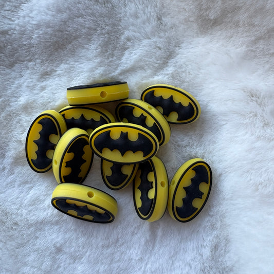 Bat/man | Focal Bead