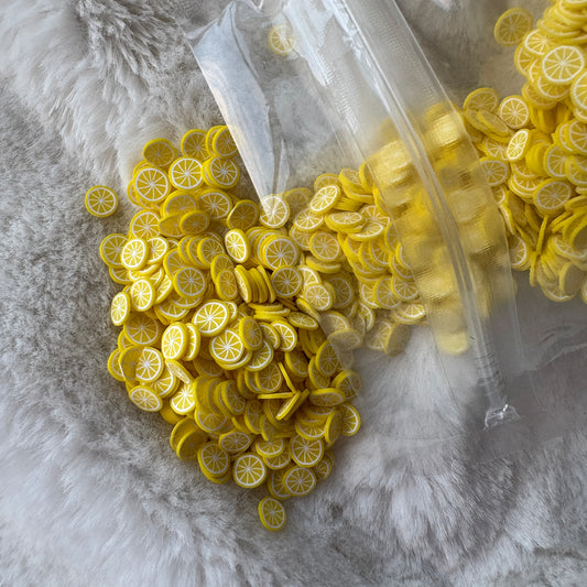 Clay Pieces | Lemon Slices | 50gm