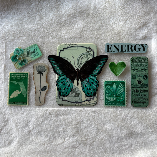 16oz UV DTF Wrap (Double Sided) | Ready To Ship | Good Energy Collage