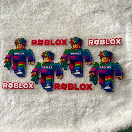 16oz UV DTF Wrap (Double Sided) | Ready To Ship | Rainbow Blox Game