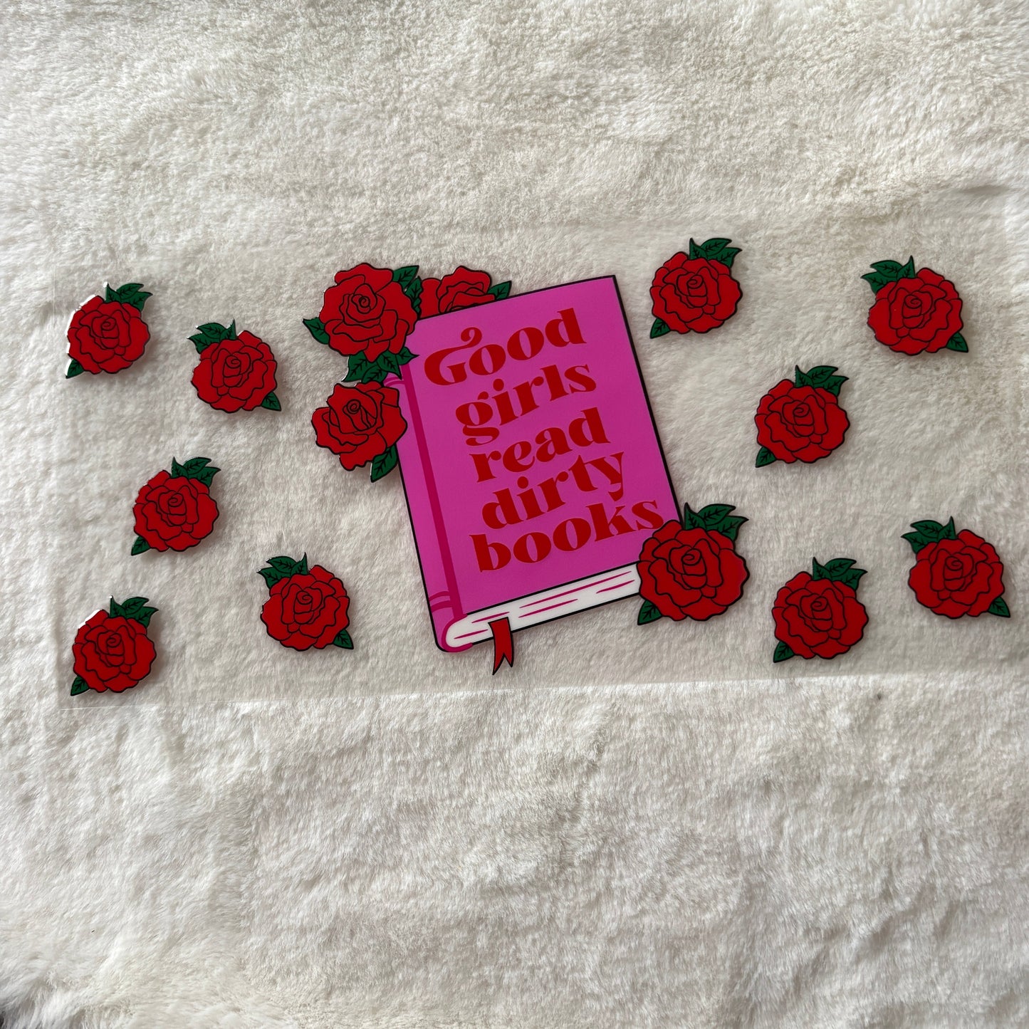 16oz UV DTF Wrap (Double Sided) | Ready To Ship | Dirty Books
