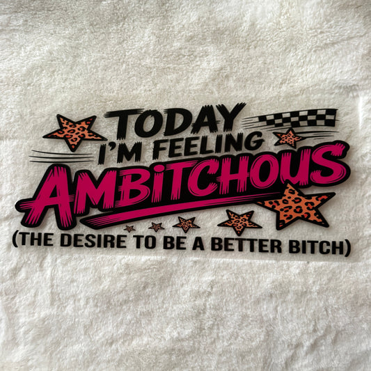 16oz UV DTF Wrap (Double Sided) | Ready To Ship | Amb*tchous