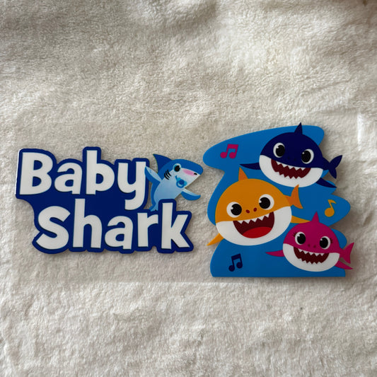 16oz UV DTF Wrap (Double Sided) | Ready To Ship | Little Shark
